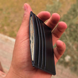 حامل بطاقه تومي اسود