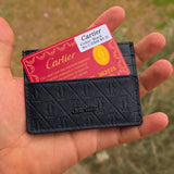 حامل بطافه كارتير أسود