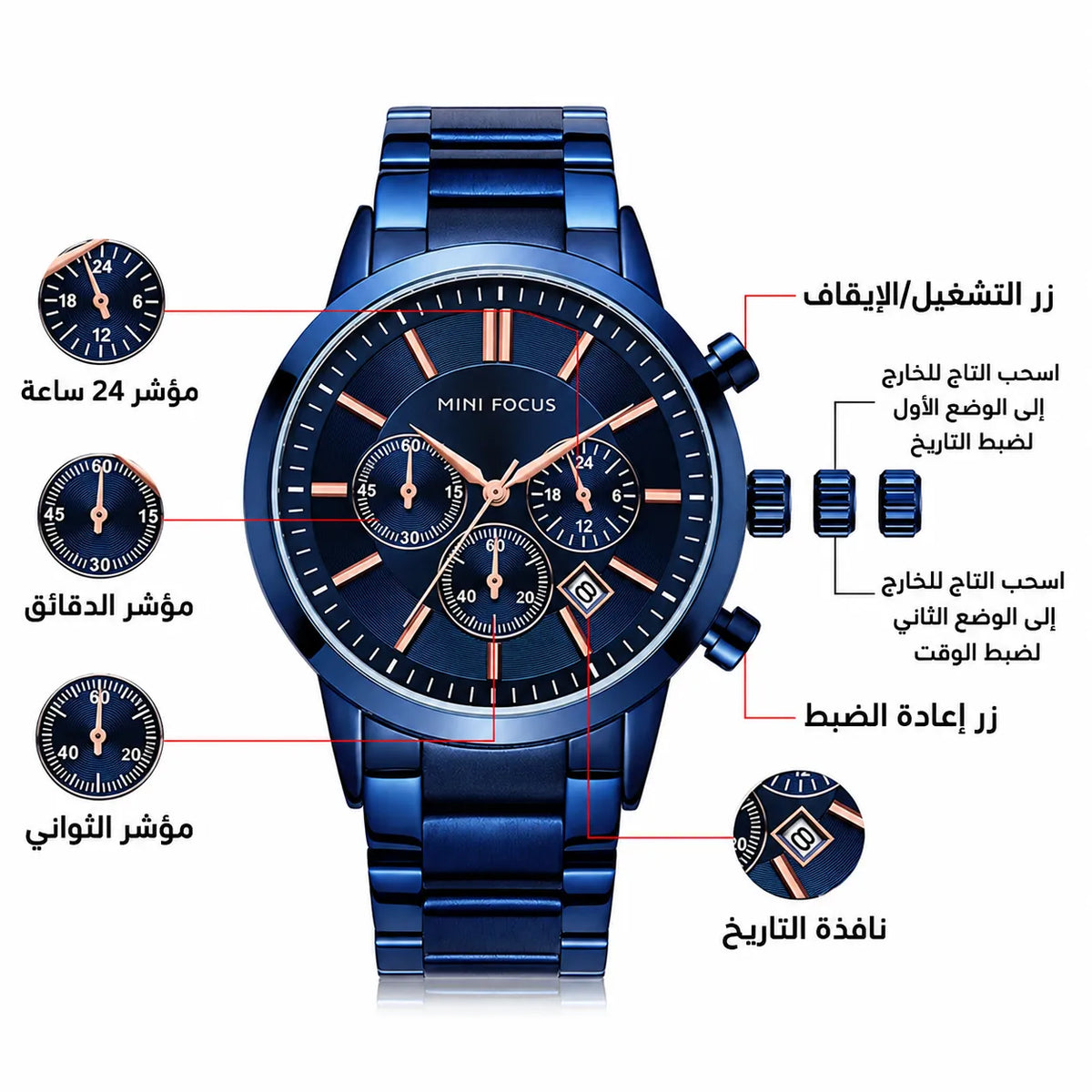 ميني فوكس كرونوجراف MF0188G.01